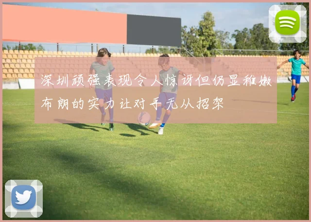 深圳顽强表现令人惊讶但仍显稚嫩布朗的实力让对手无从招架